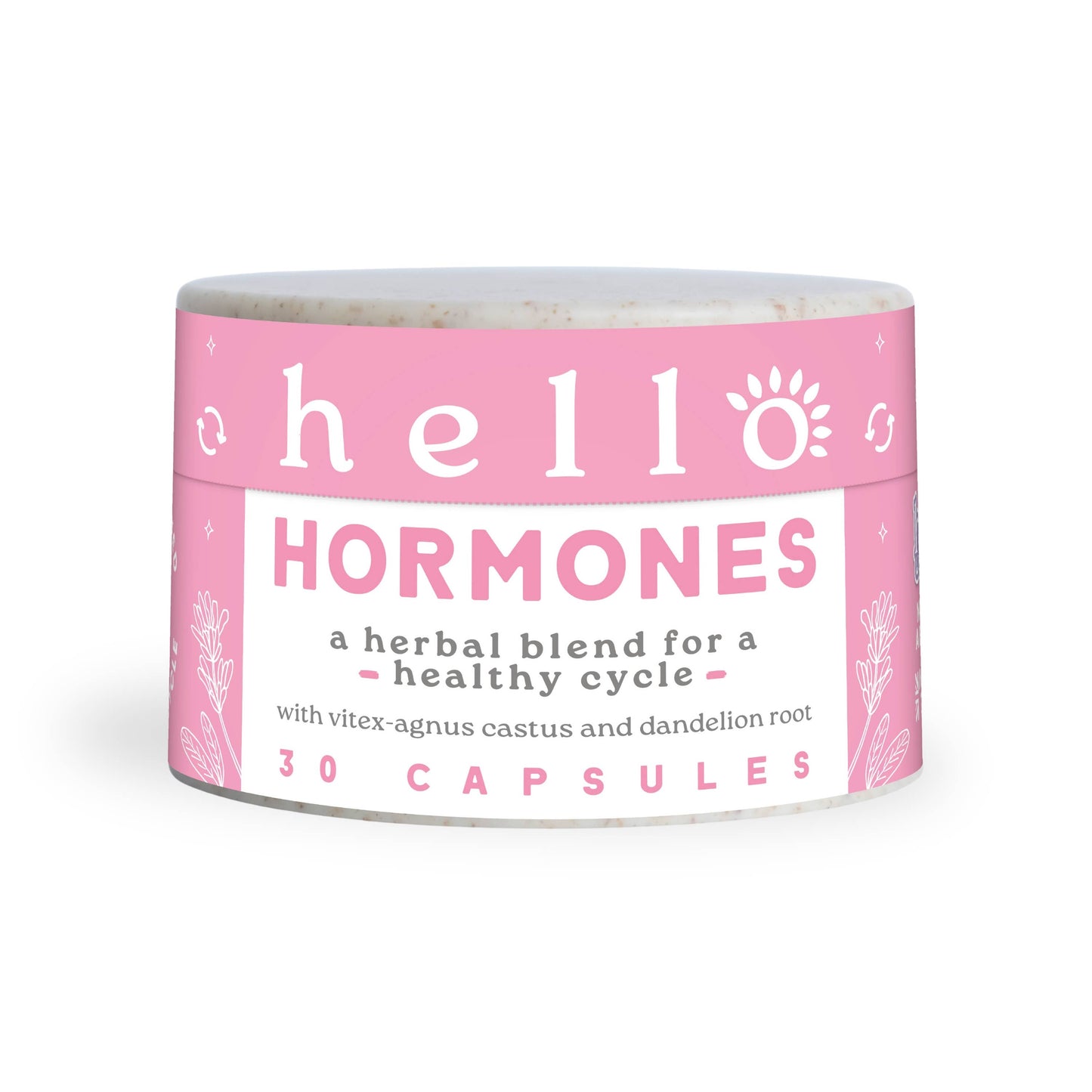 Hello Wellness. Hello Hormones Capsules. 30 x 400mg.