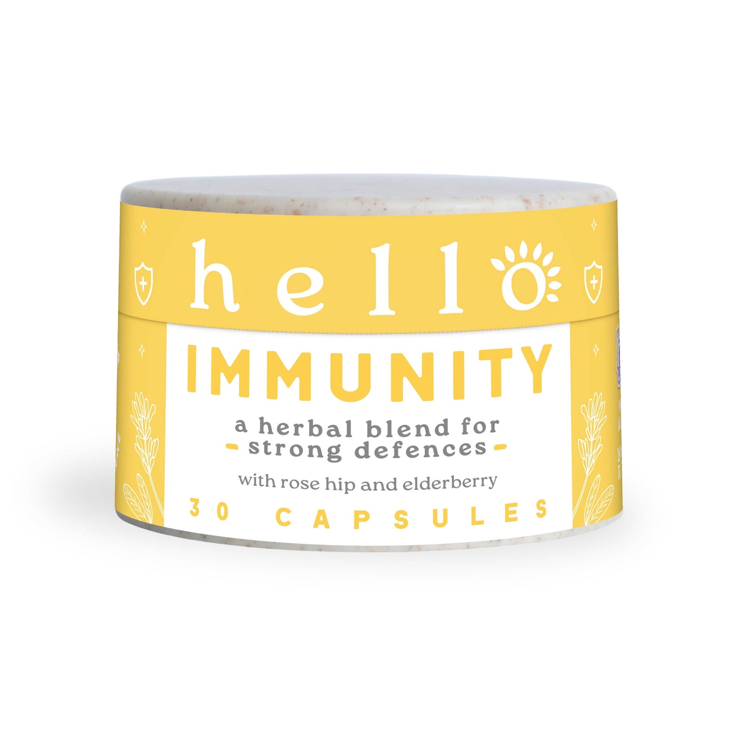 Hello Wellness. Hello Immunity. 30 x 400mg.